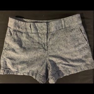 Loft chambray shorts